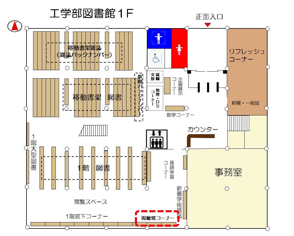 工学図（視聴覚コーナー）