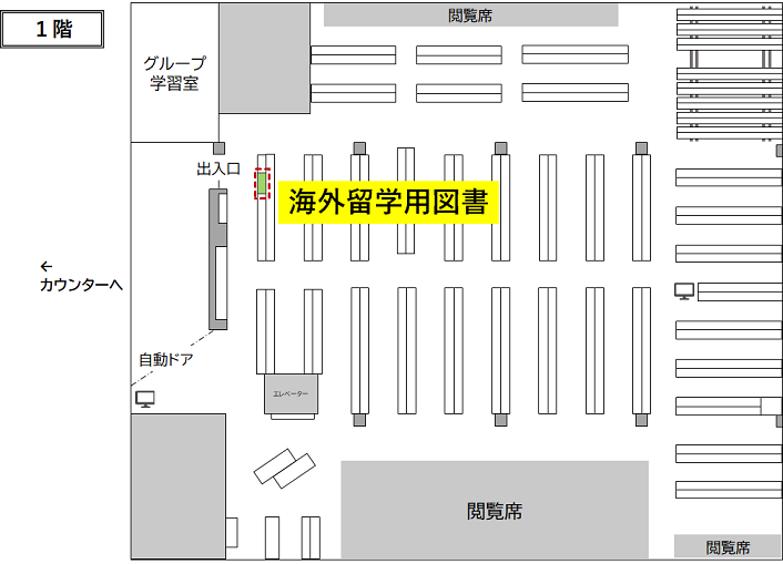農学部図書館海外留学用図書