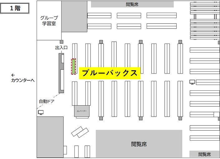農学部図書館ブルーバックス